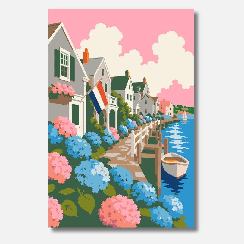 Harbor Walk - Malen nach Zahlen