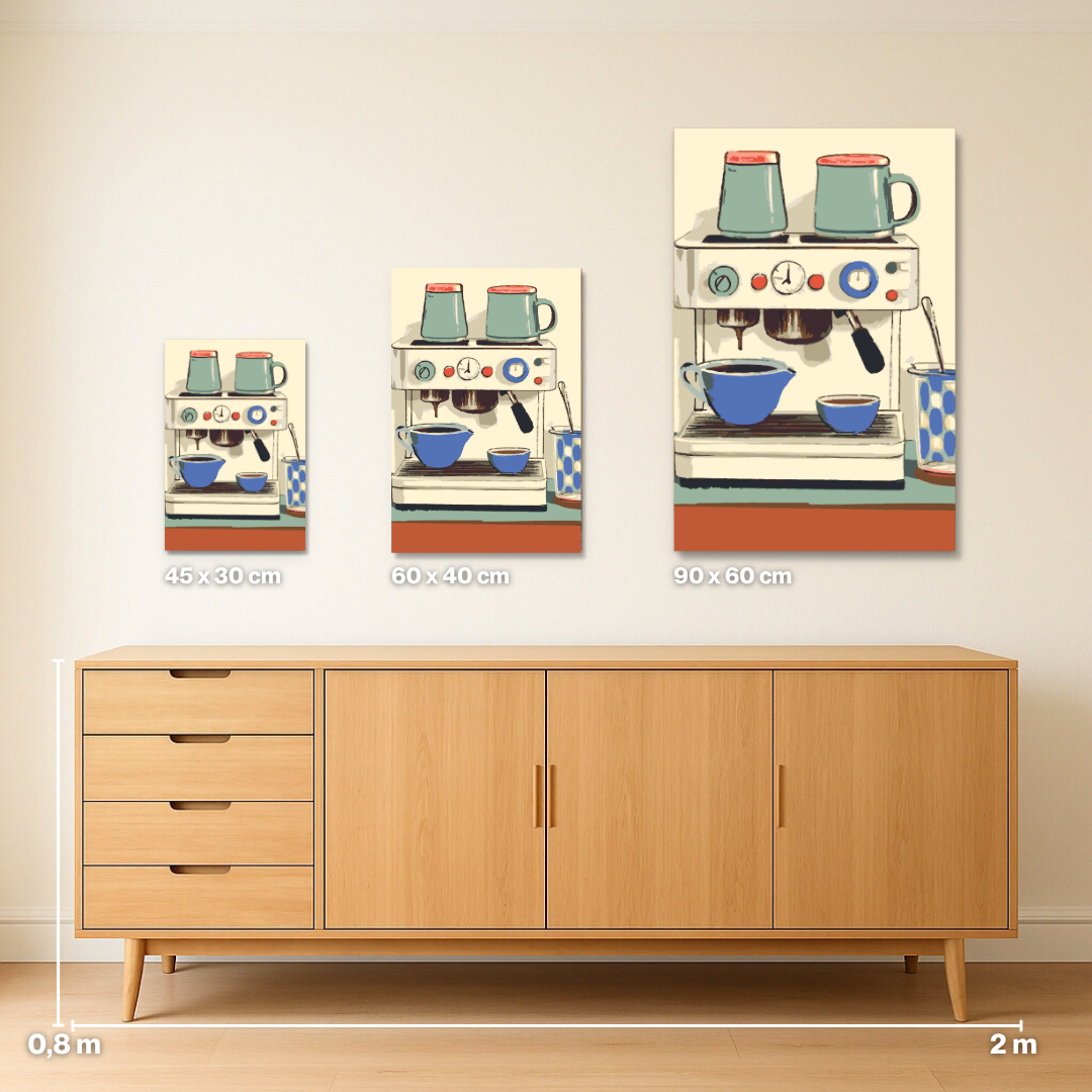 Kaffeepause - Malen nach Zahlen