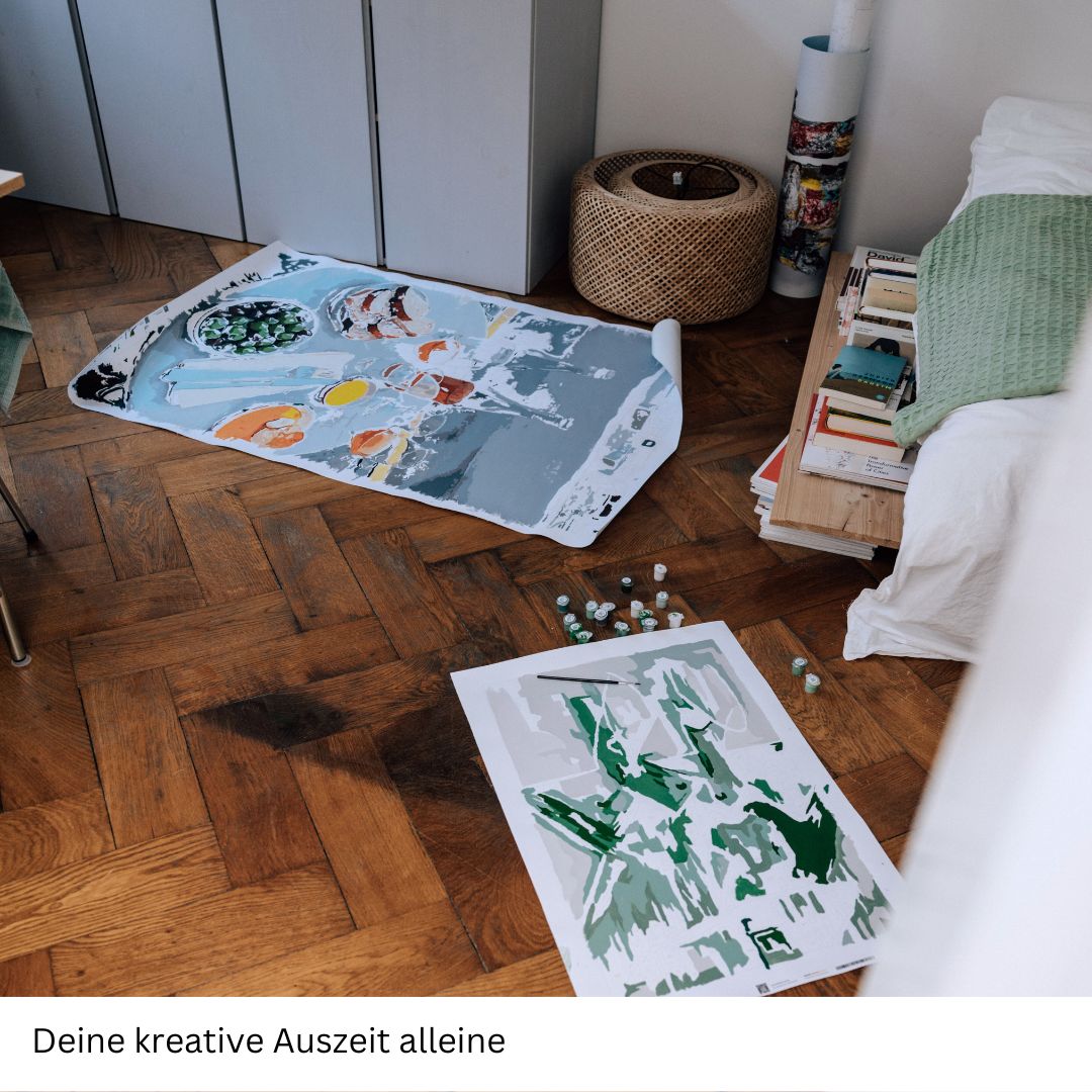 Matcha Time - Malen nach Zahlen