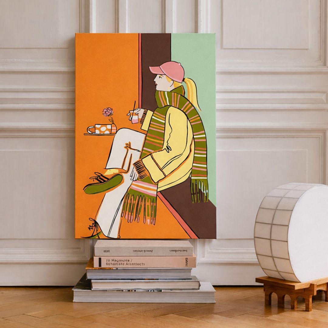 Terrassen geöffnet - Malen nach Zahlen