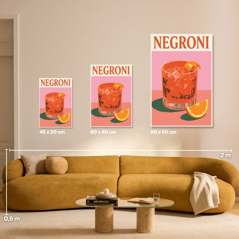 Negroni - Malen nach Zahlen
