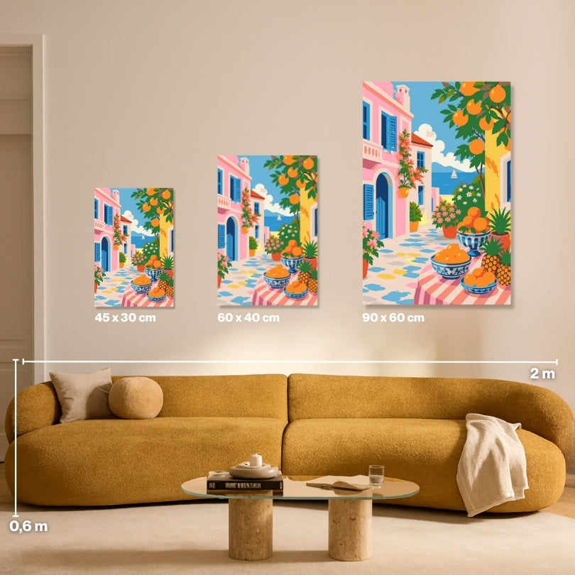 Citrus Lane - Malen nach Zahlen