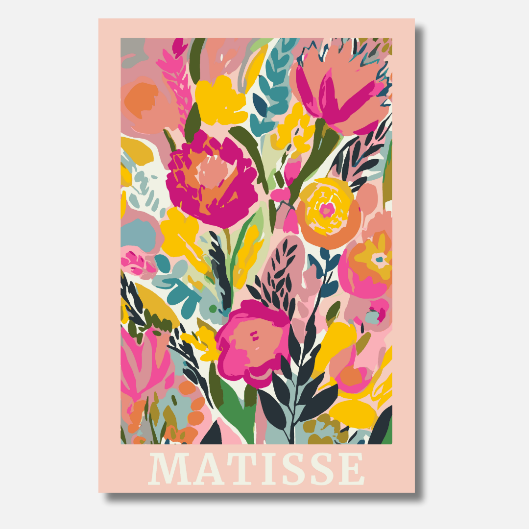 Matisse Rosé - Malen nach Zahlen