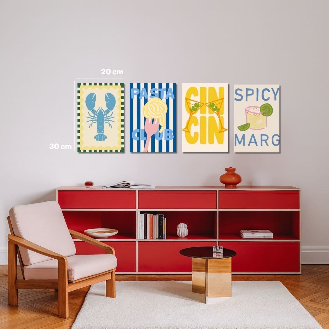 Dinner Party - Ausmalbox