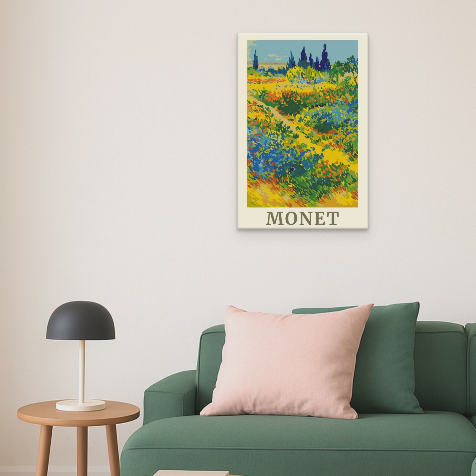 Monet Garden - Malen nach Zahlen