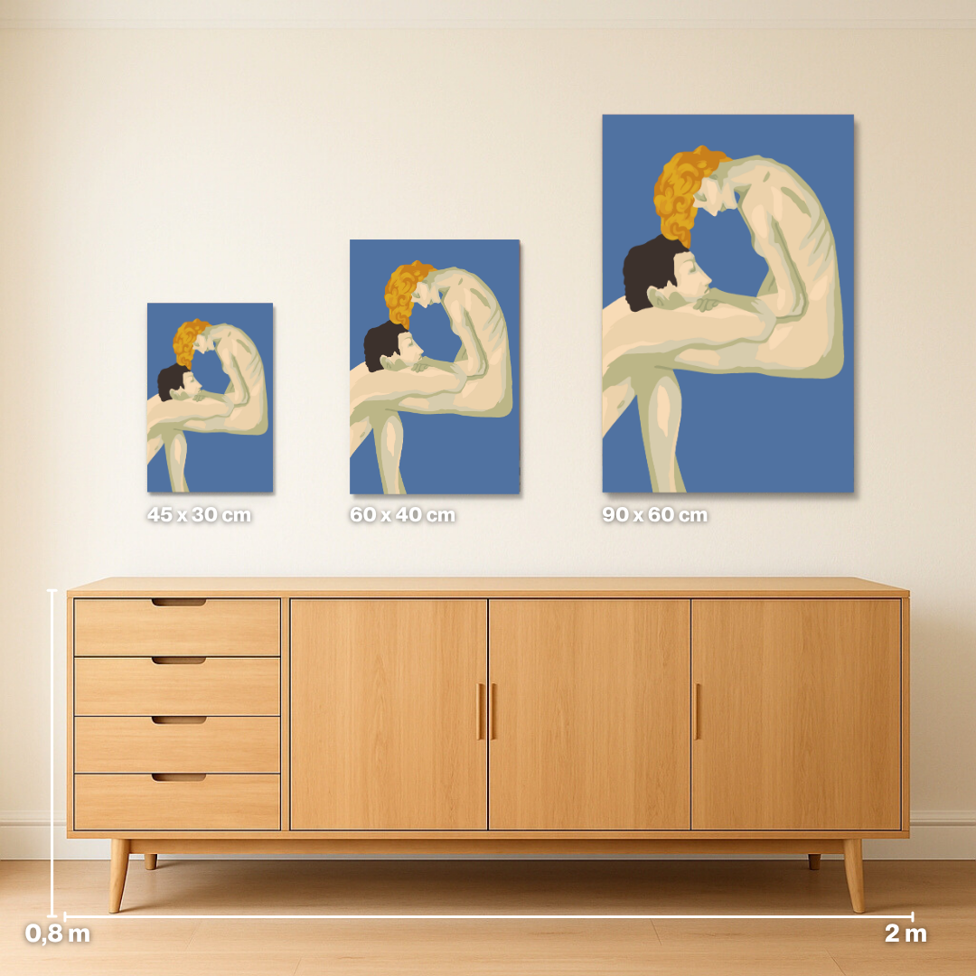 Not alone - Malen nach Zahlen