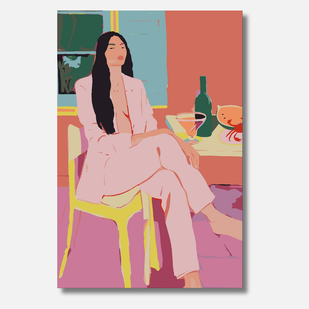 After Work Bliss - Malen nach Zahlen