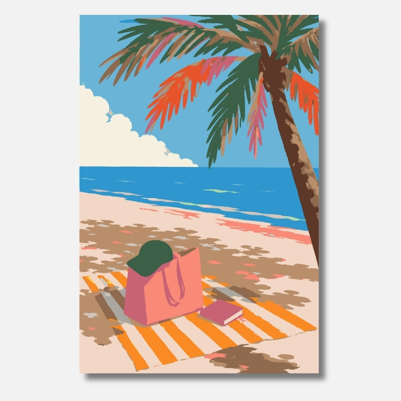 Beach Day - Malen nach Zahlen