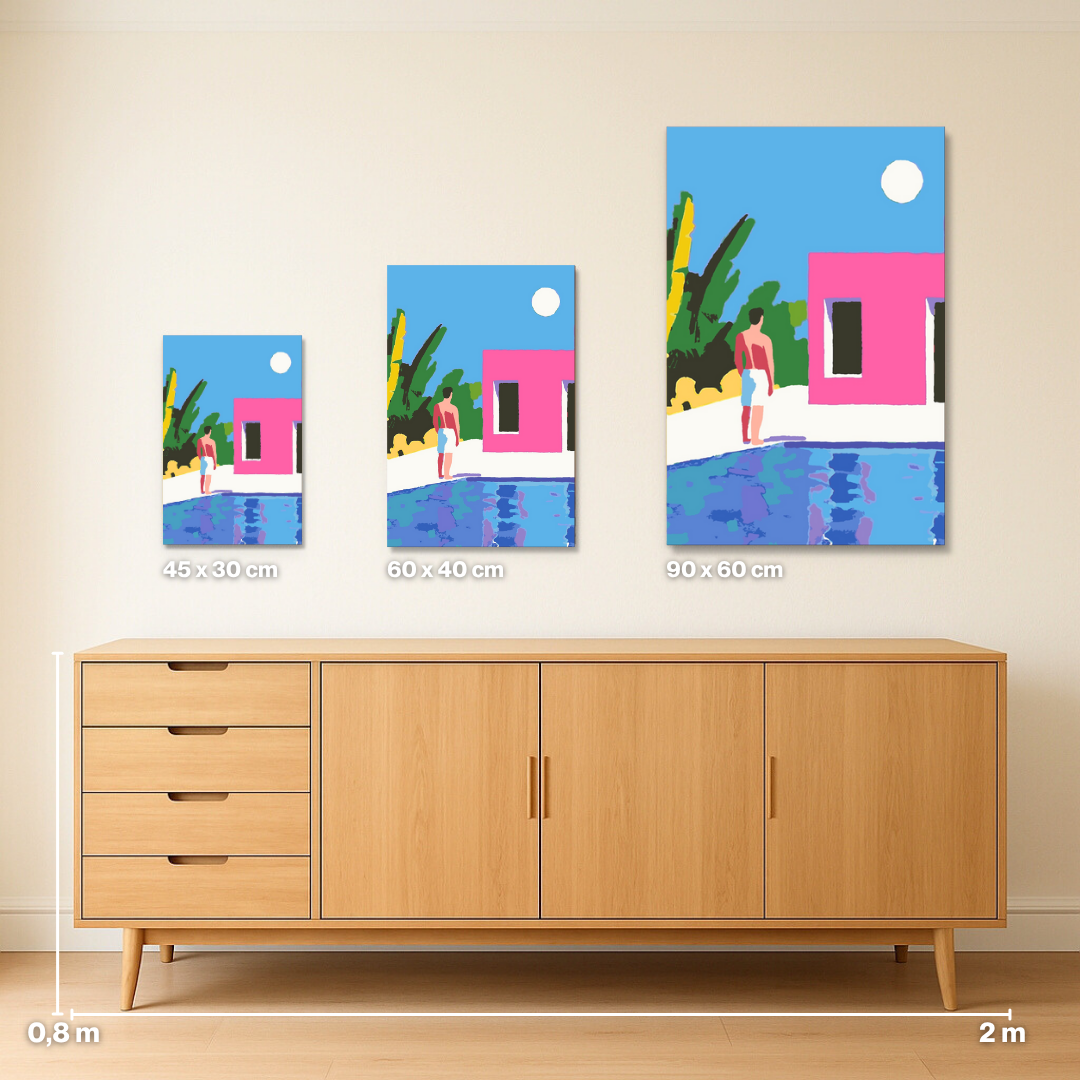 Poolday - Malen nach Zahlen