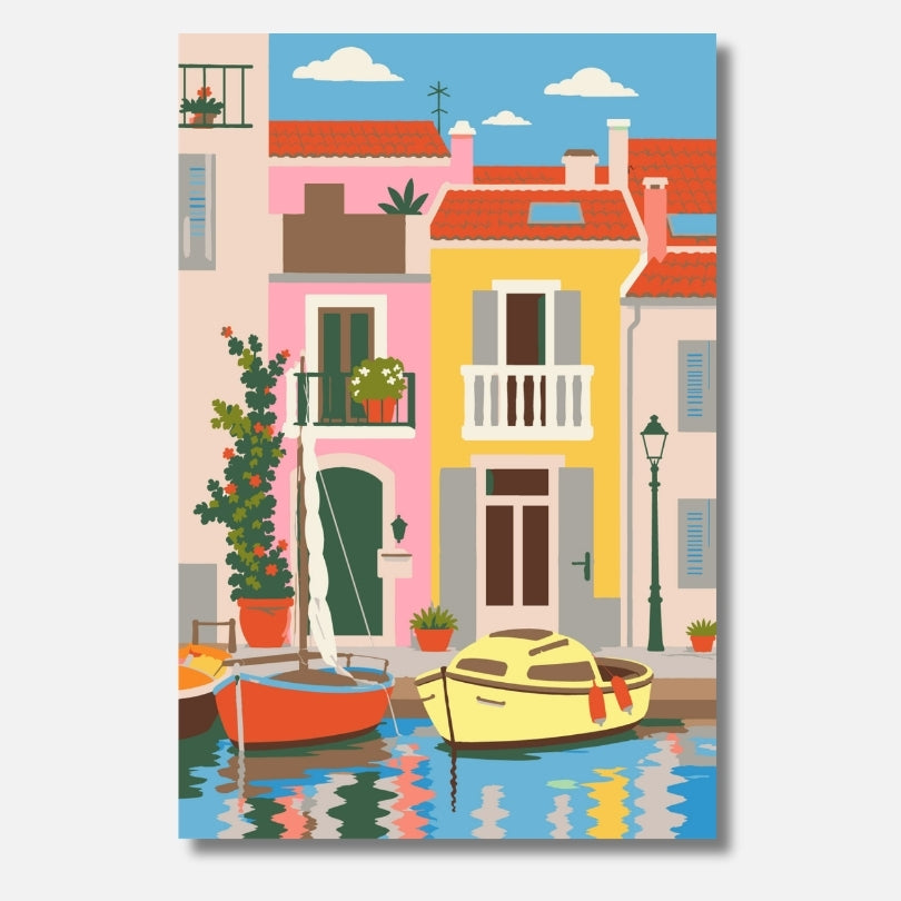 Quiet Harbor - Malen nach Zahlen