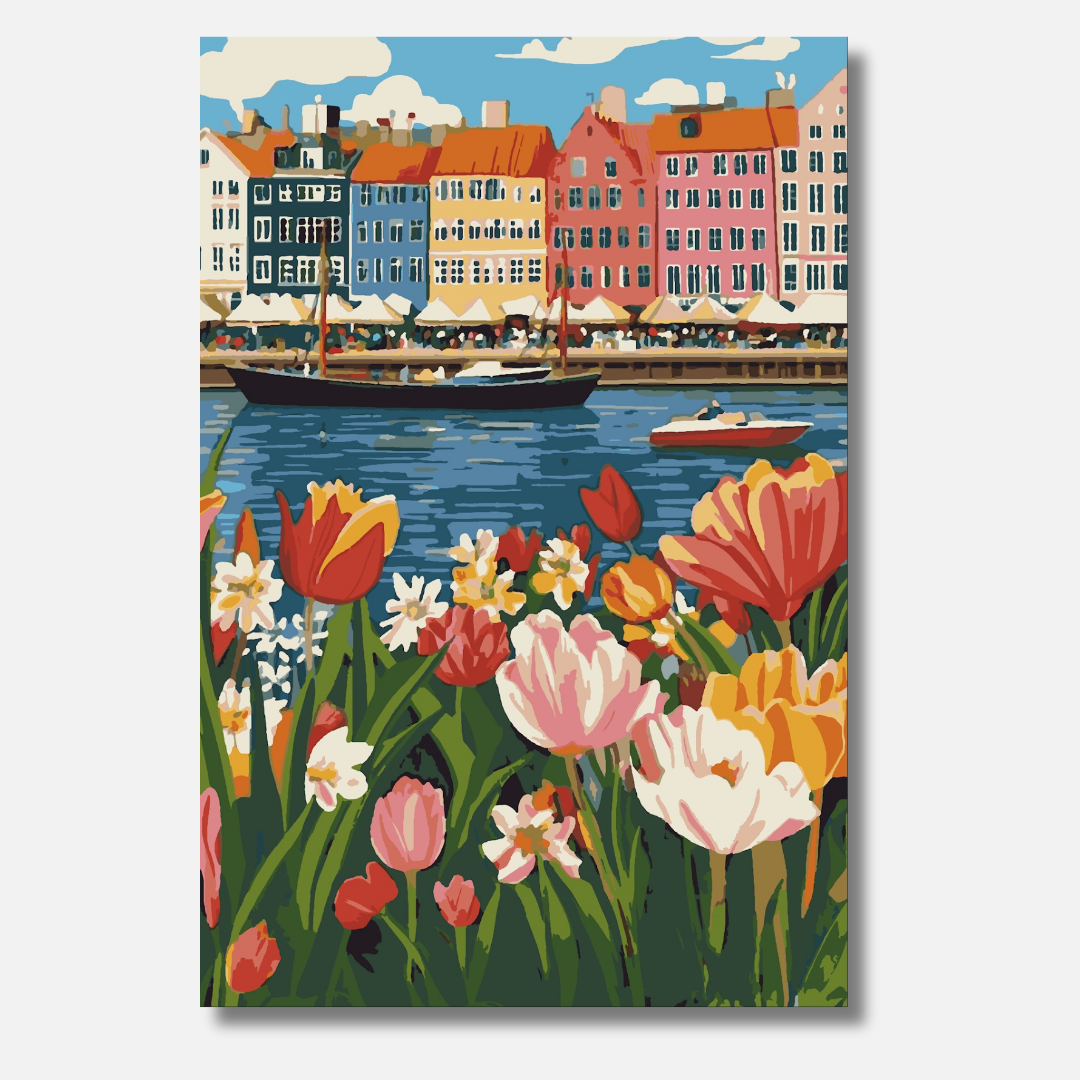 Copenhagen Bliss - Malen nach Zahlen