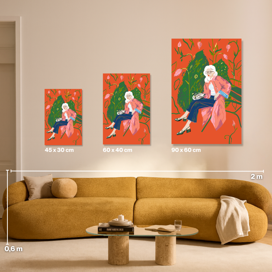 Kraftort - Malen nach Zahlen