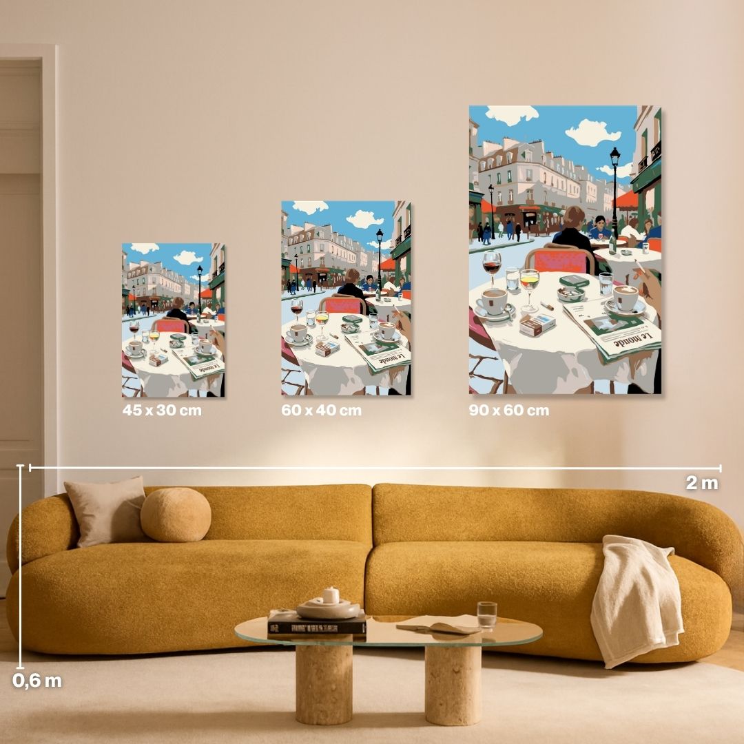How to be Parisian - Painting by numbers