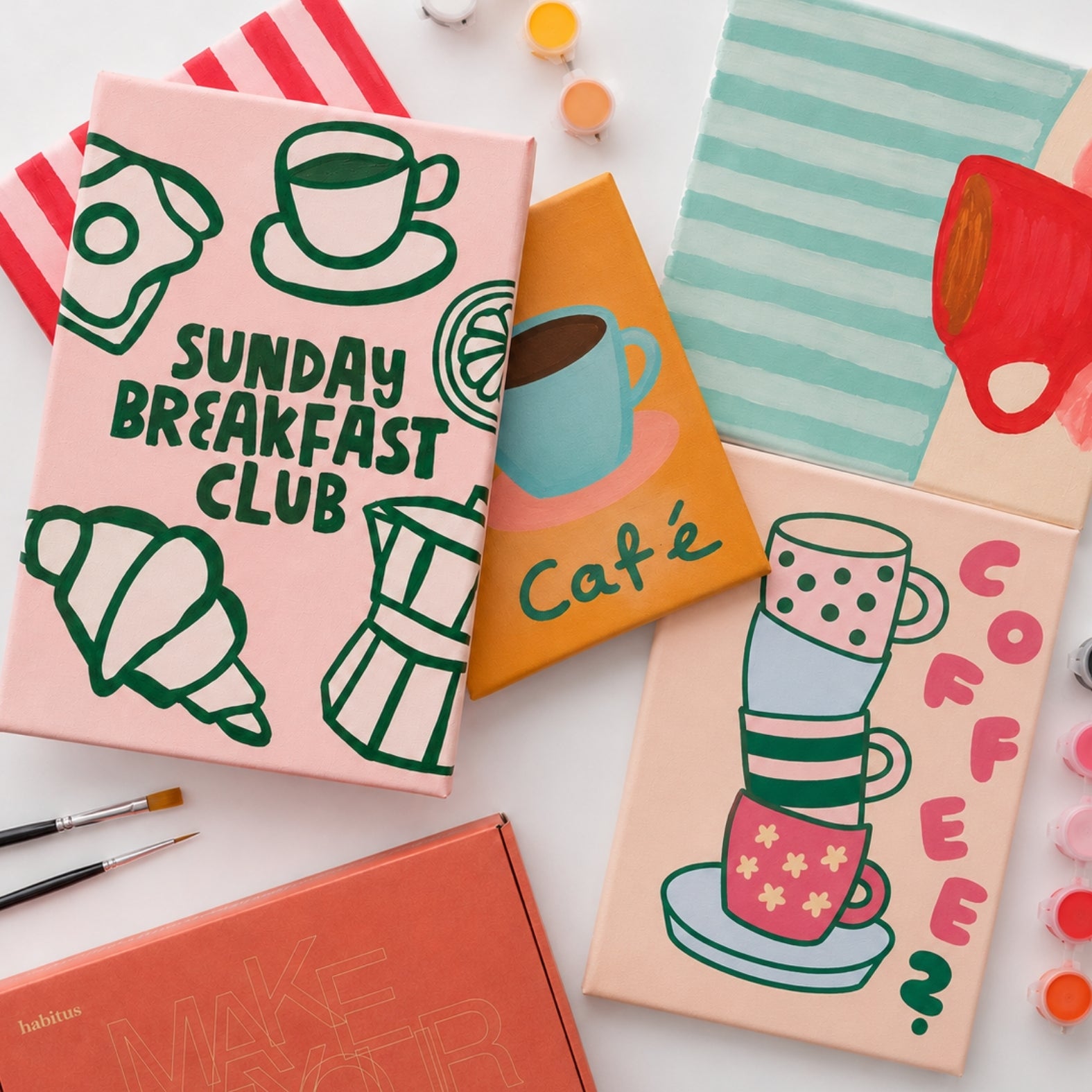 Breakfast Club - Ausmalbox