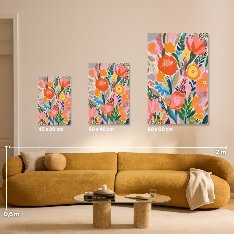Floral Dream - Malen nach Zahlen