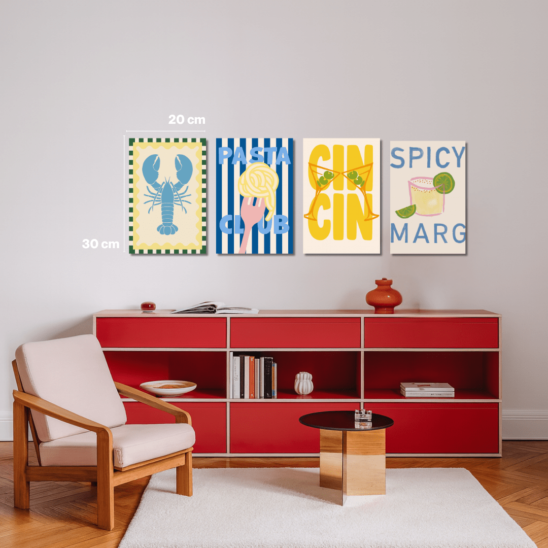 Dinner Party - Acryl Malset
