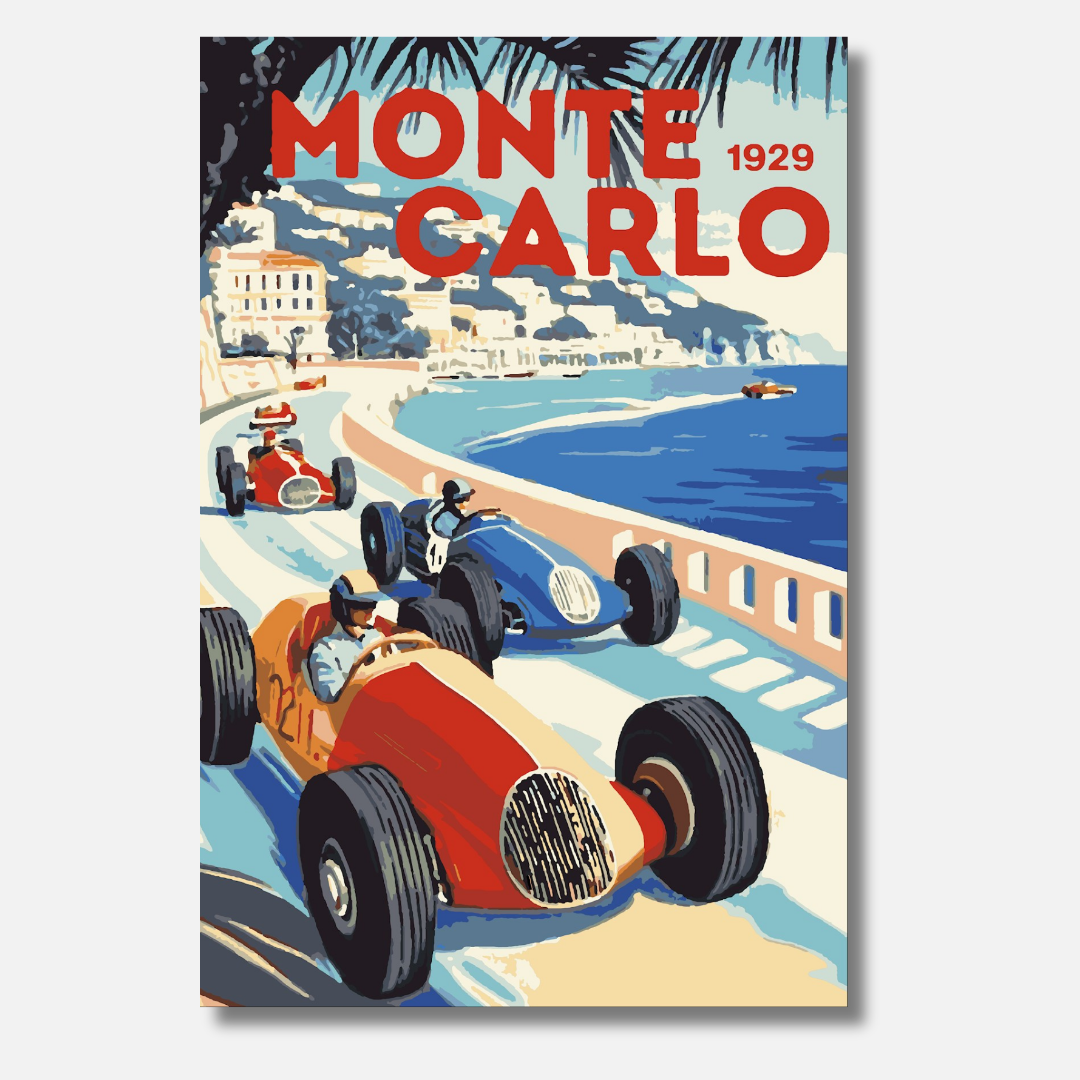 Grand Prix - Malen nach Zahlen