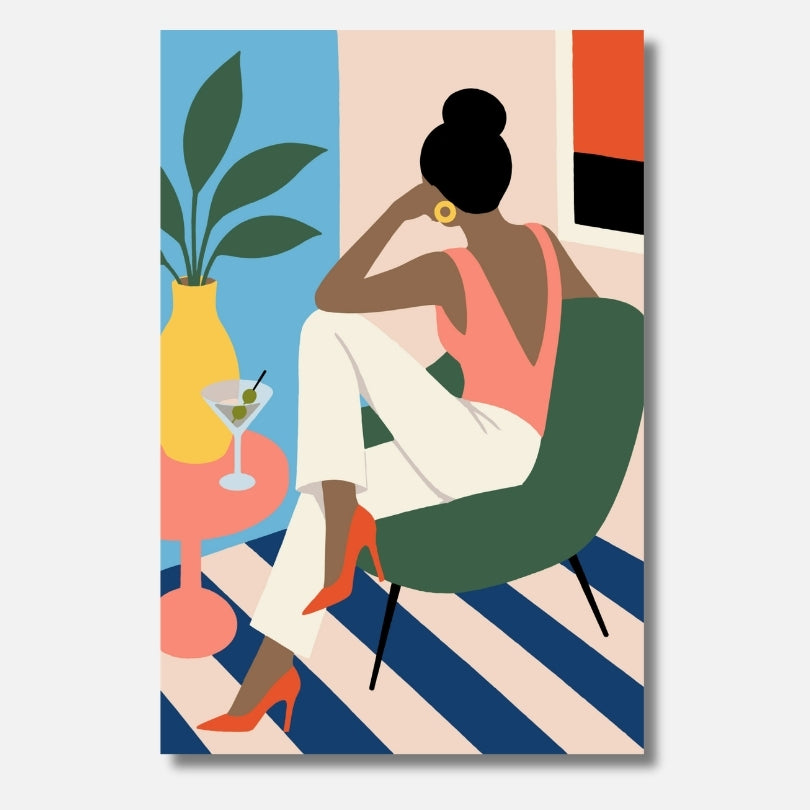 Unbothered - Malen nach Zahlen