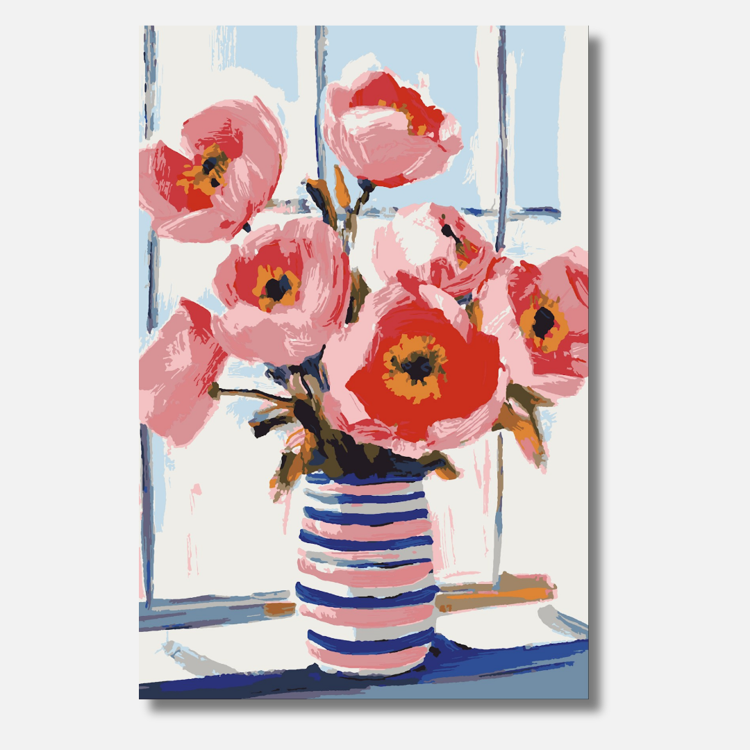 Blossoms in Sunlight - Malen nach Zahlen