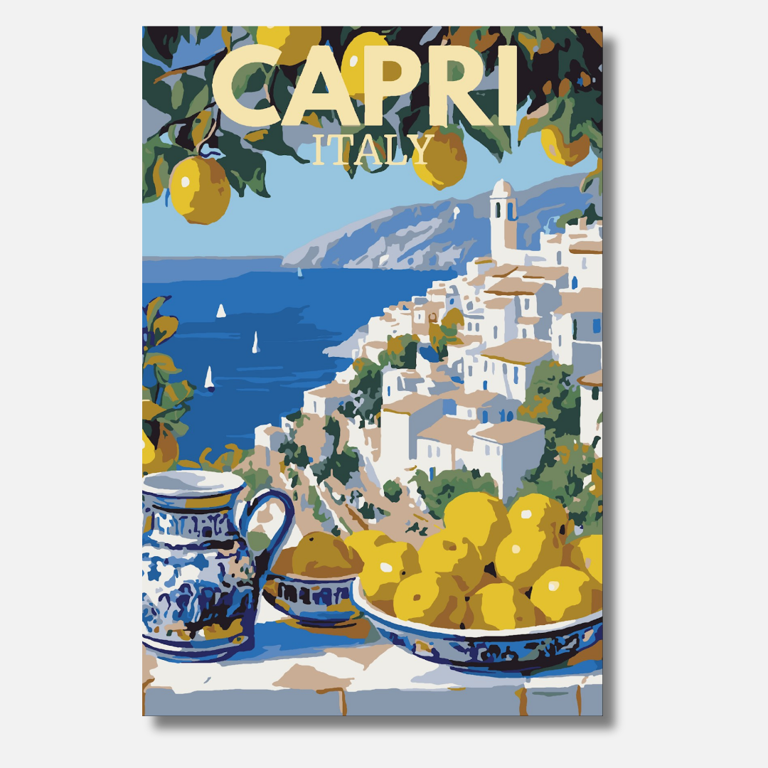 Capri - Malen nach Zahlen