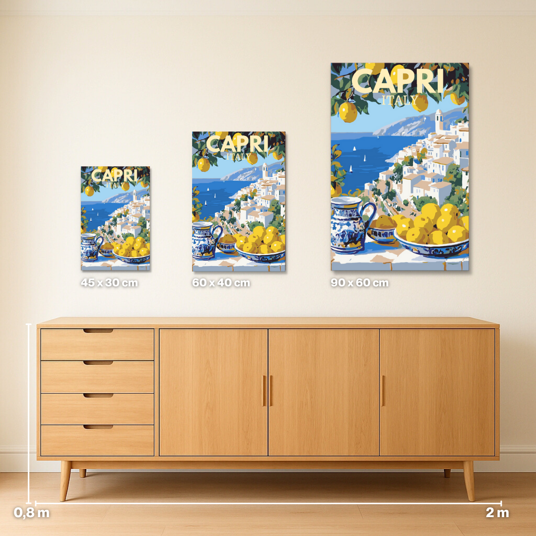 Capri - Malen nach Zahlen