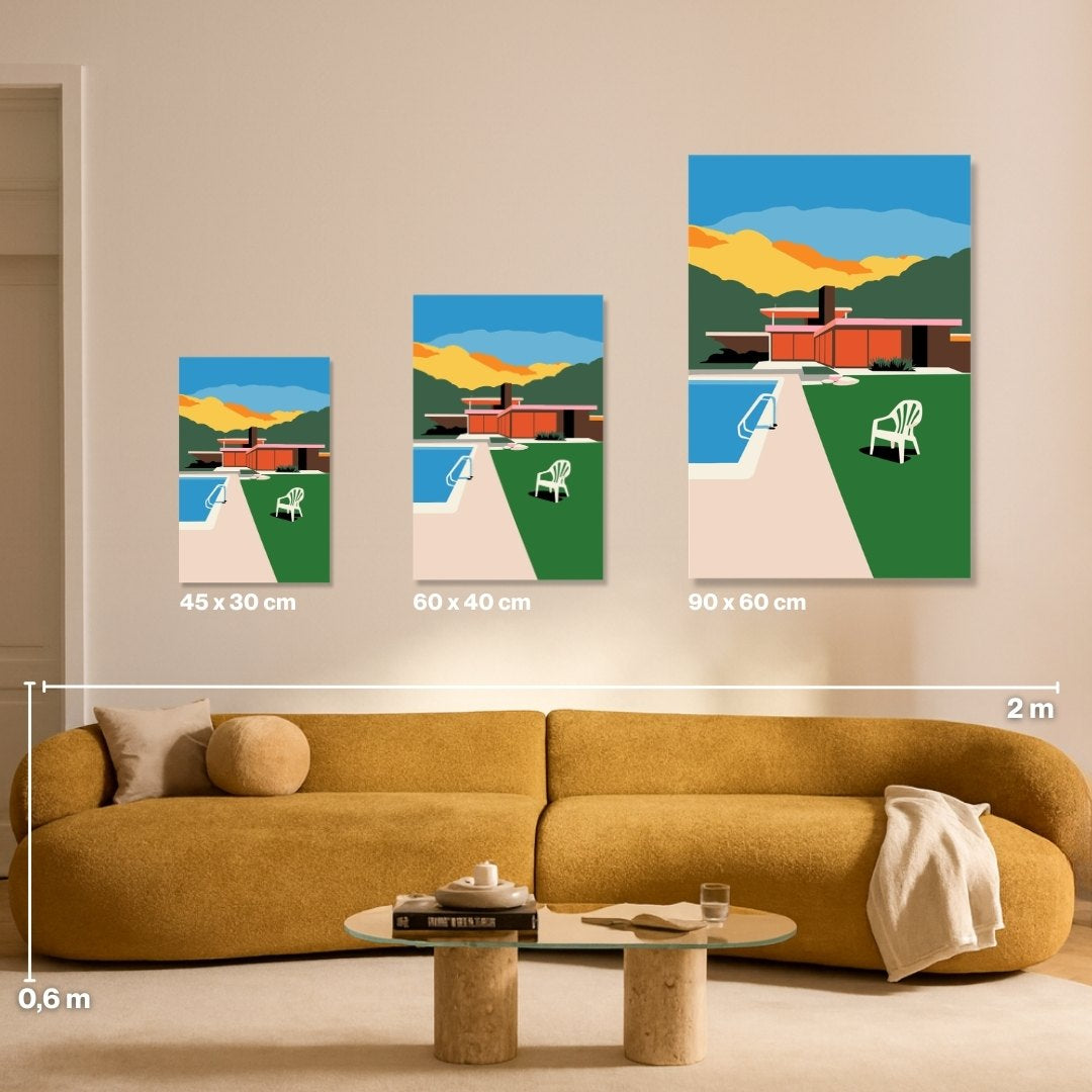 Californian Dream - Painting by numbers