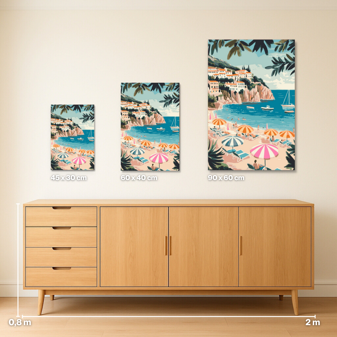 By The Sea - Malen nach Zahlen