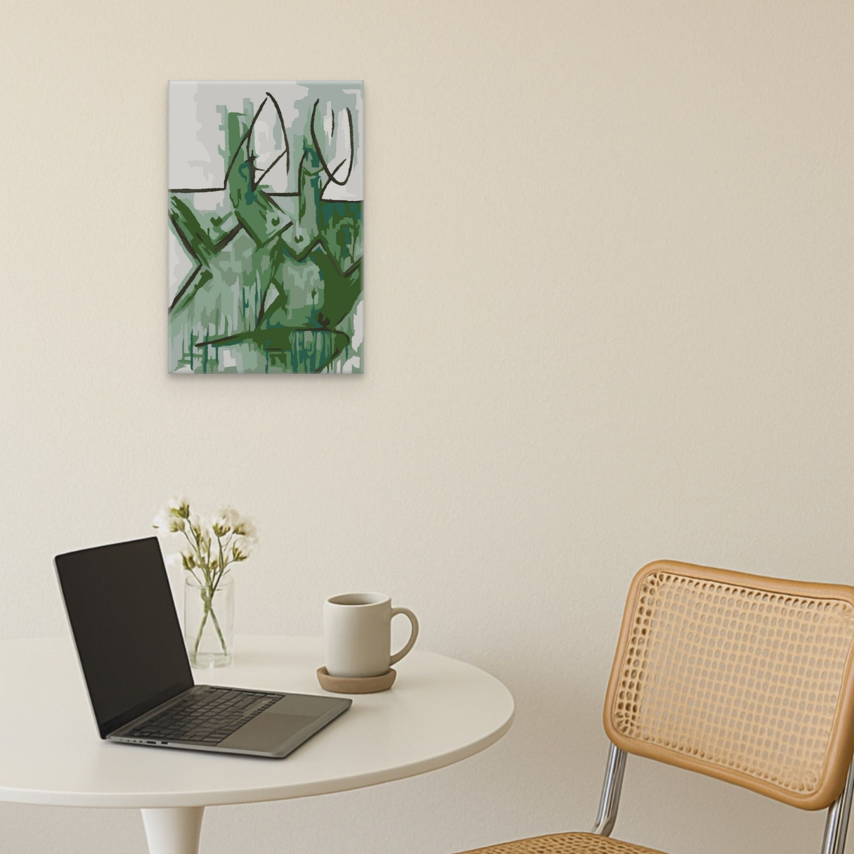 Wanderer - Malen nach Zahlen