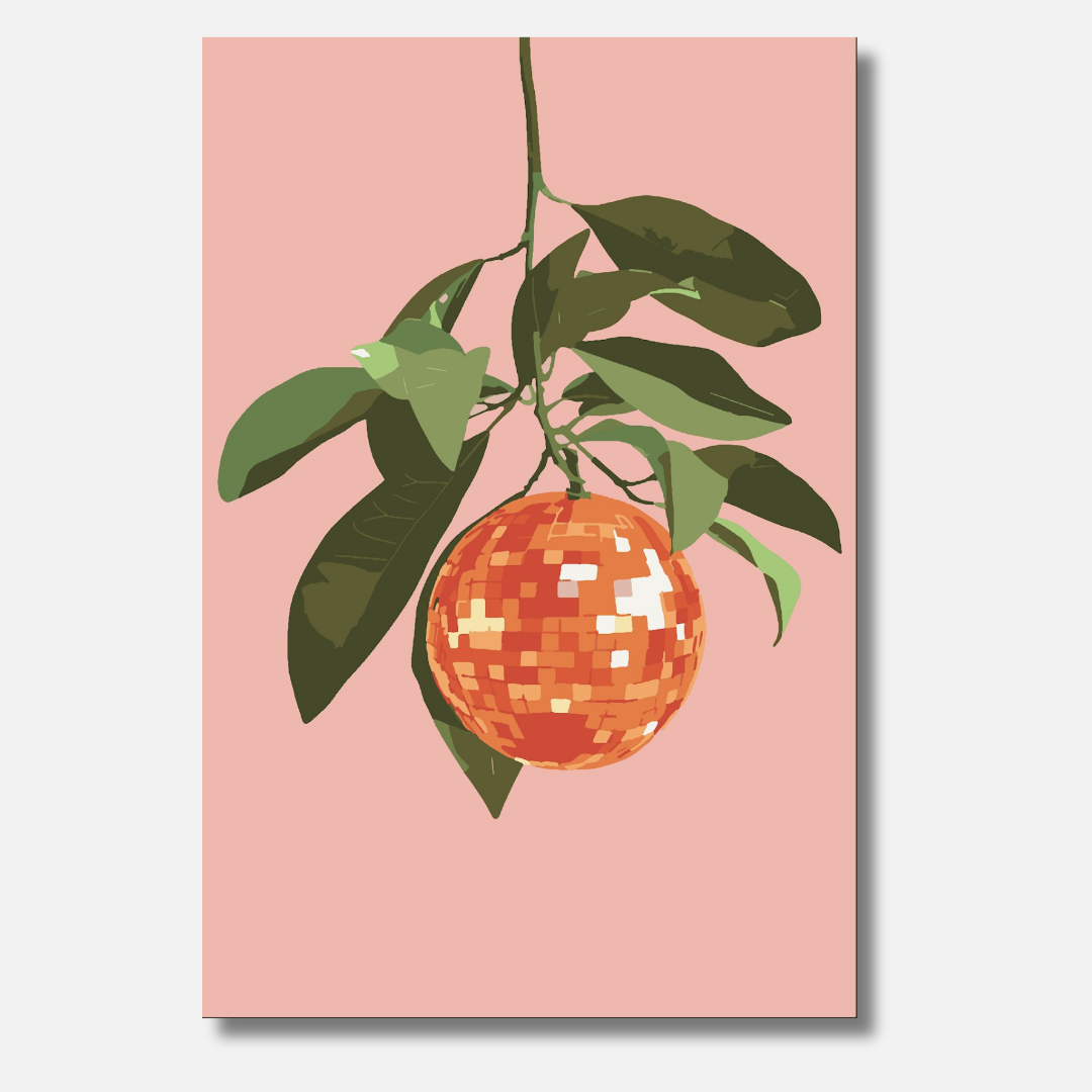 Disco Citrus - Malen nach Zahlen