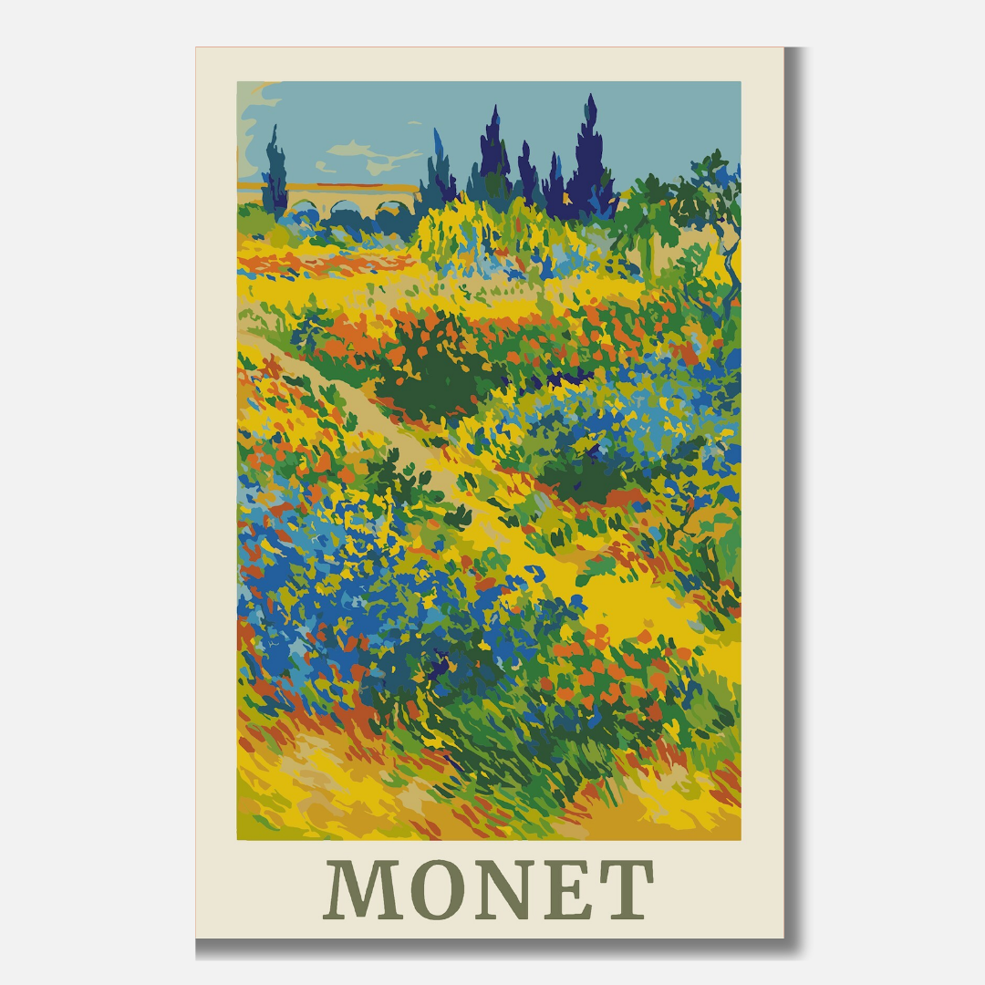 Monet Garden - Malen nach Zahlen