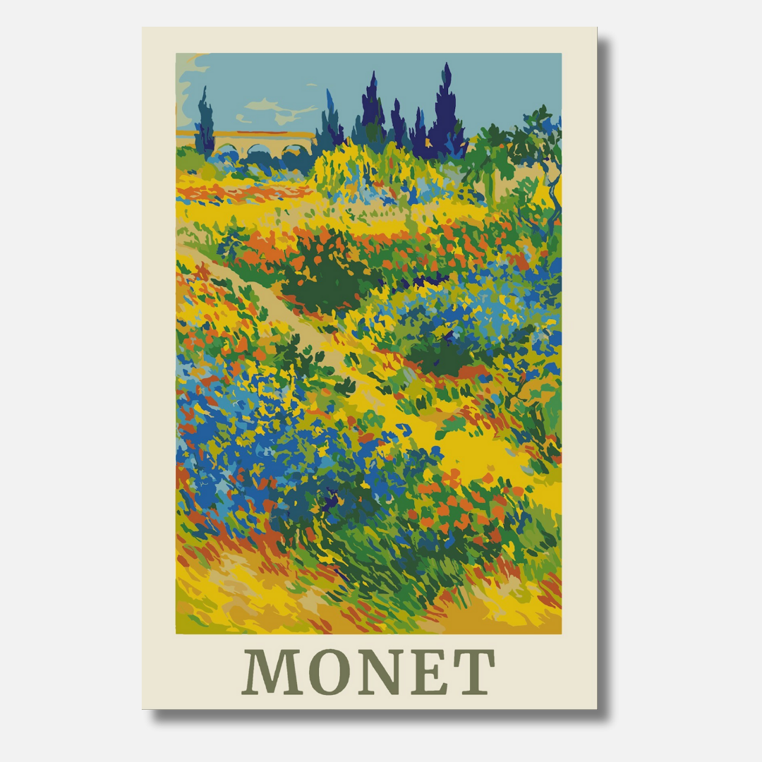 Monet Garden - Malen nach Zahlen