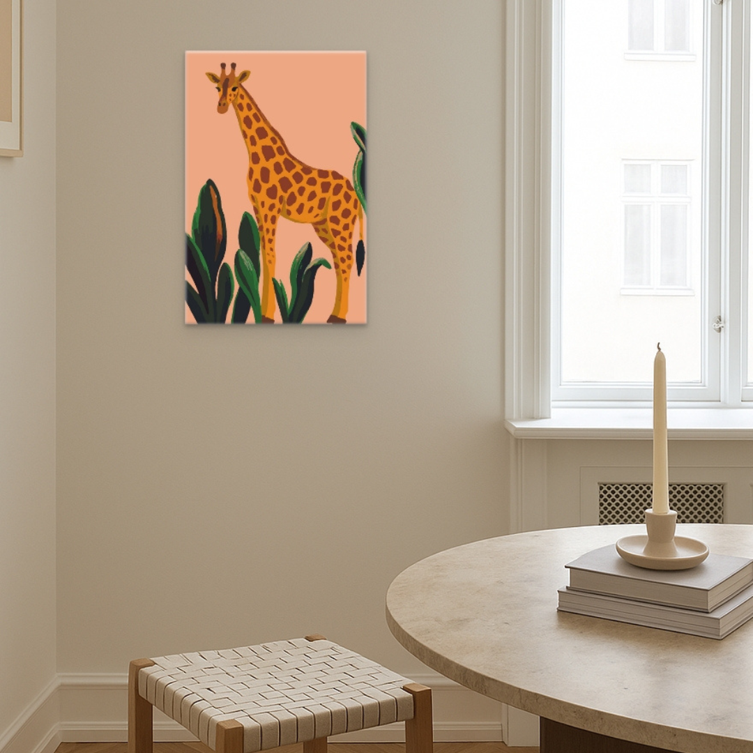 Giraffe - Malen nach Zahlen