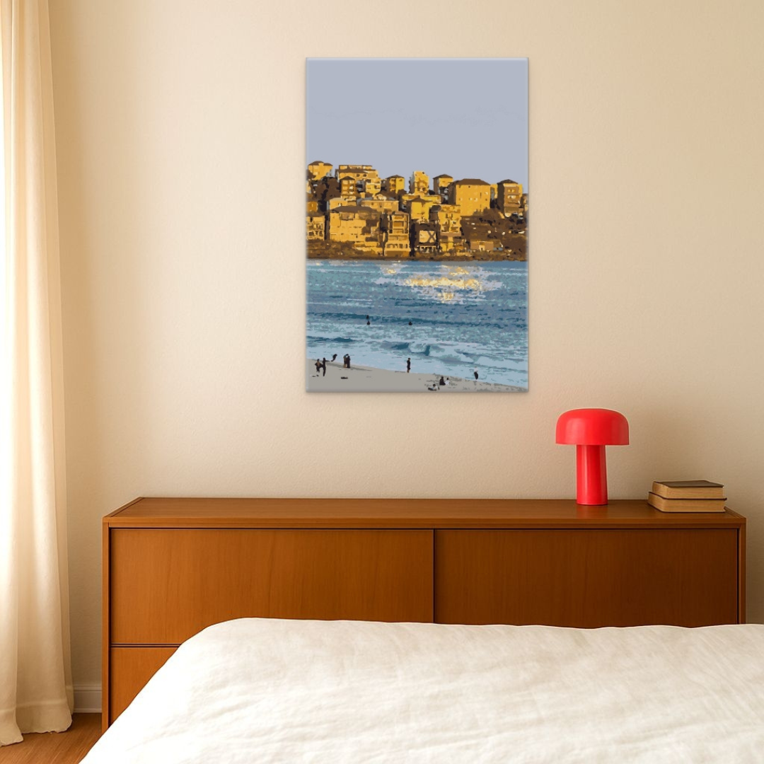 Bondi Beach von Rahel - Malen nach Zahlen