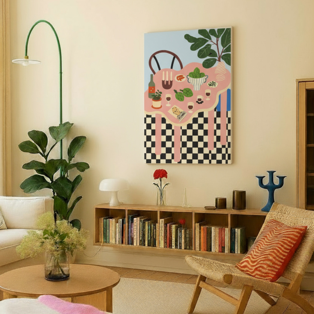 Scandi Table - Malen nach Zahlen