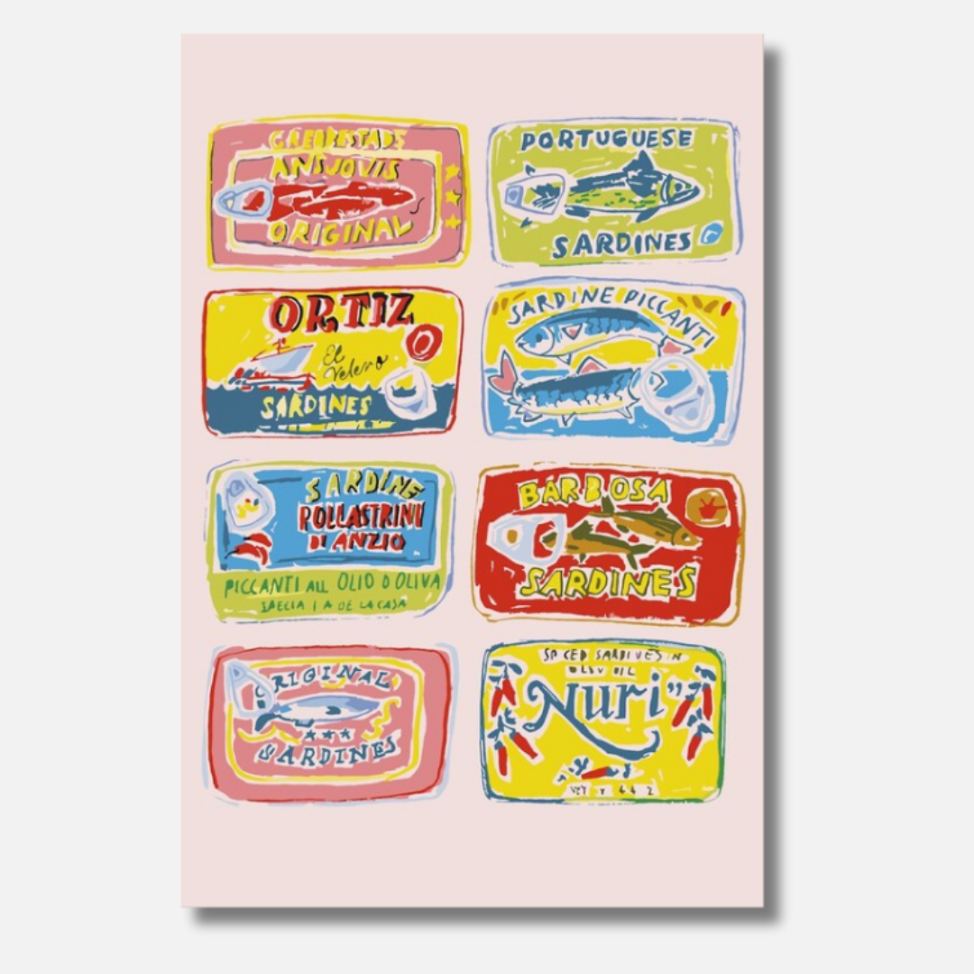 Sardines - Malen nach Zahlen