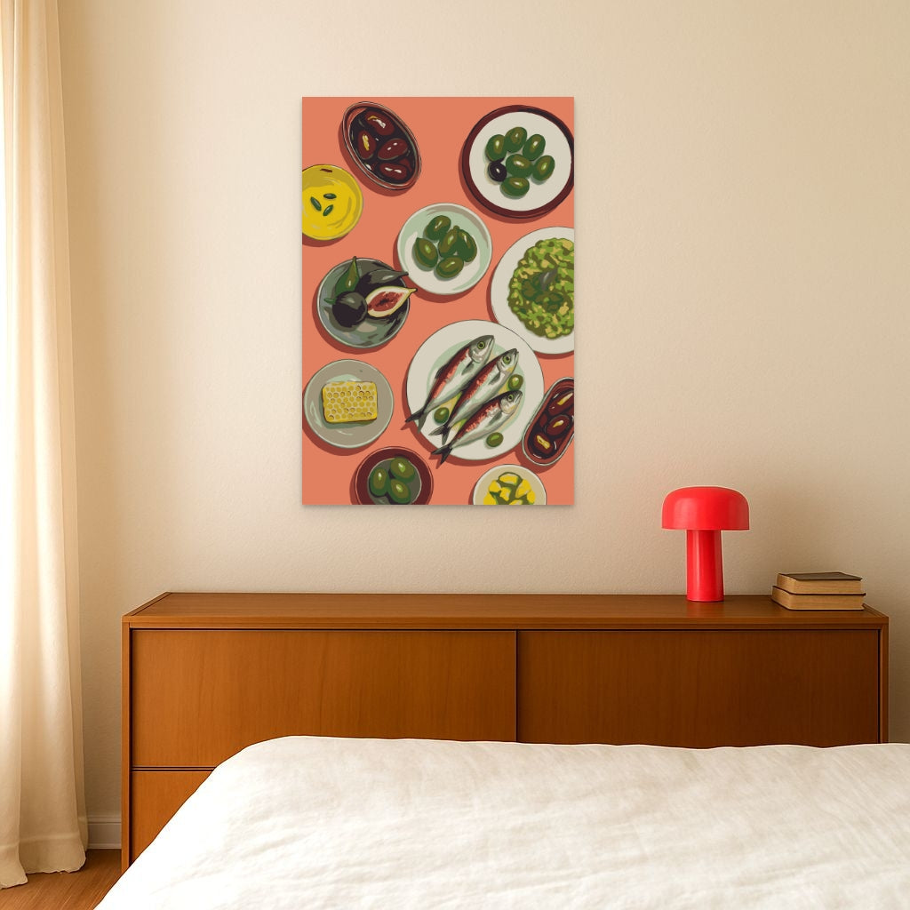 Olivenzeit - Malen nach Zahlen