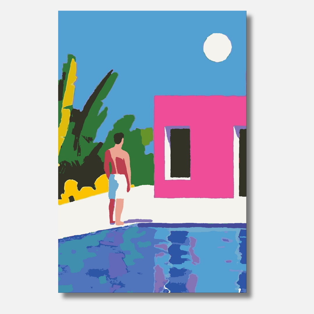 Poolday - Malen nach Zahlen