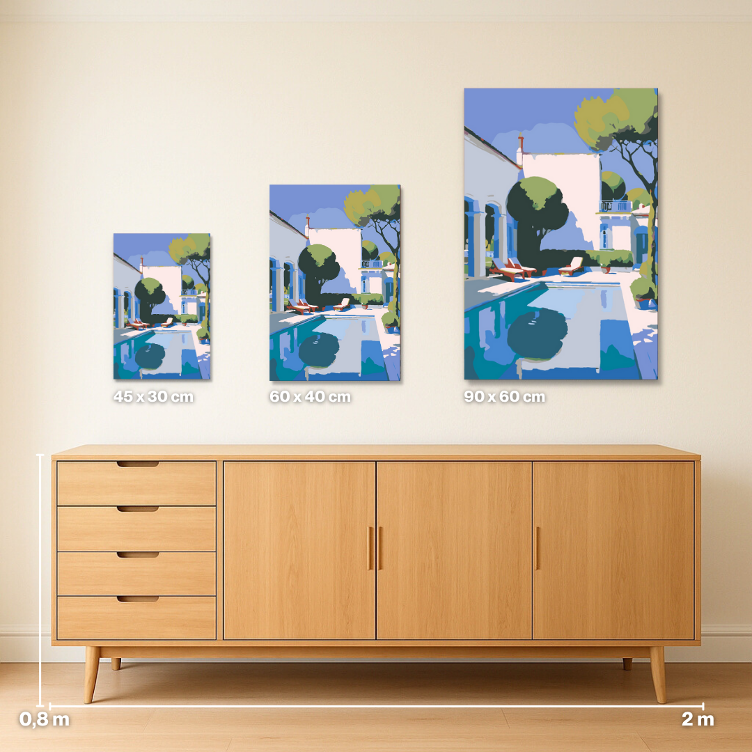 Pool Day - Malen nach Zahlen