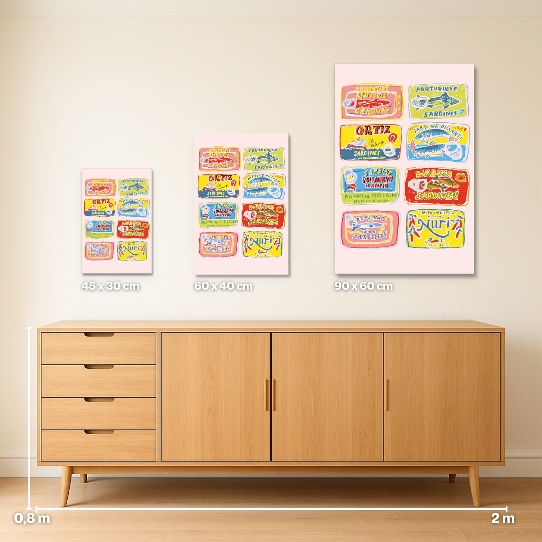 Sardines - Malen nach Zahlen