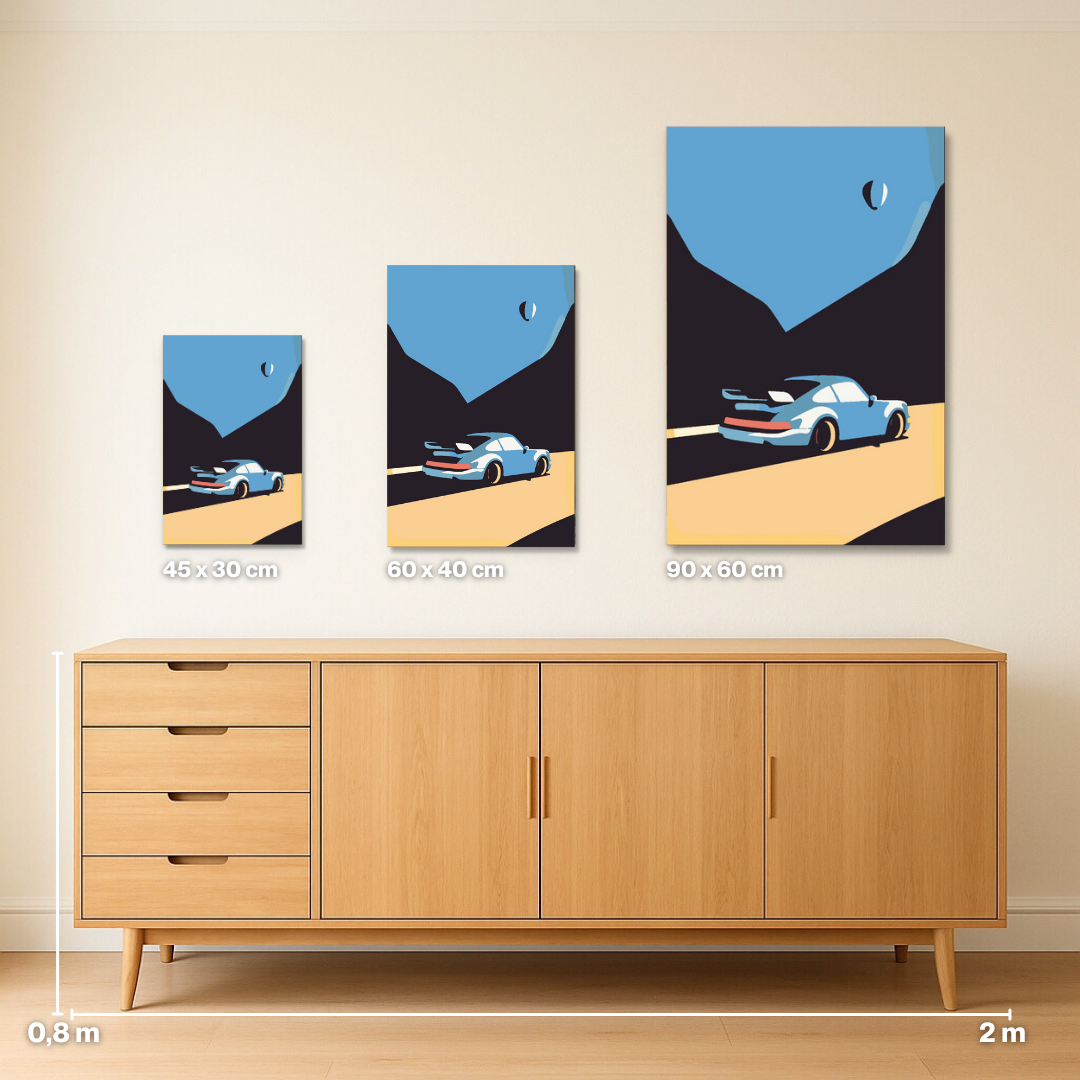 Night Race - Malen nach Zahlen