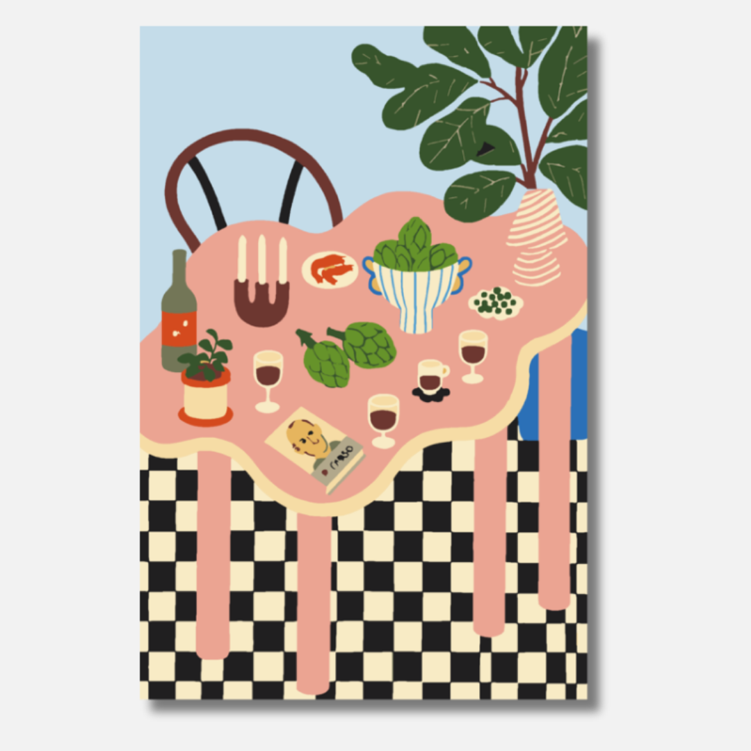 Scandi Table - Malen nach Zahlen