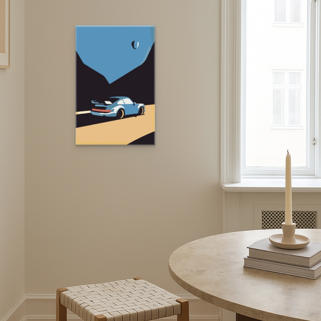 Night Race - Malen nach Zahlen