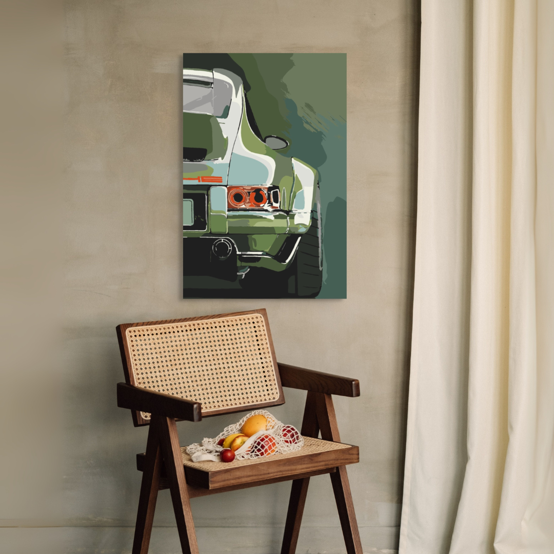 Green Goddess - Malen nach Zahlen