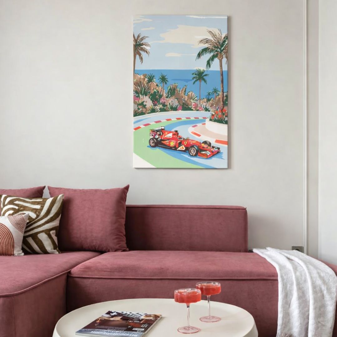 Coastal Curve - Malen nach Zahlen