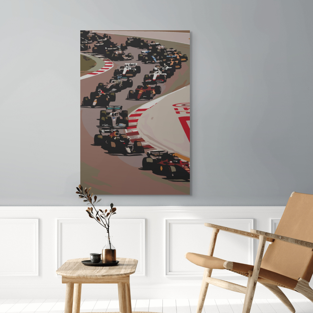 Get the Race started - Malen nach Zahlen