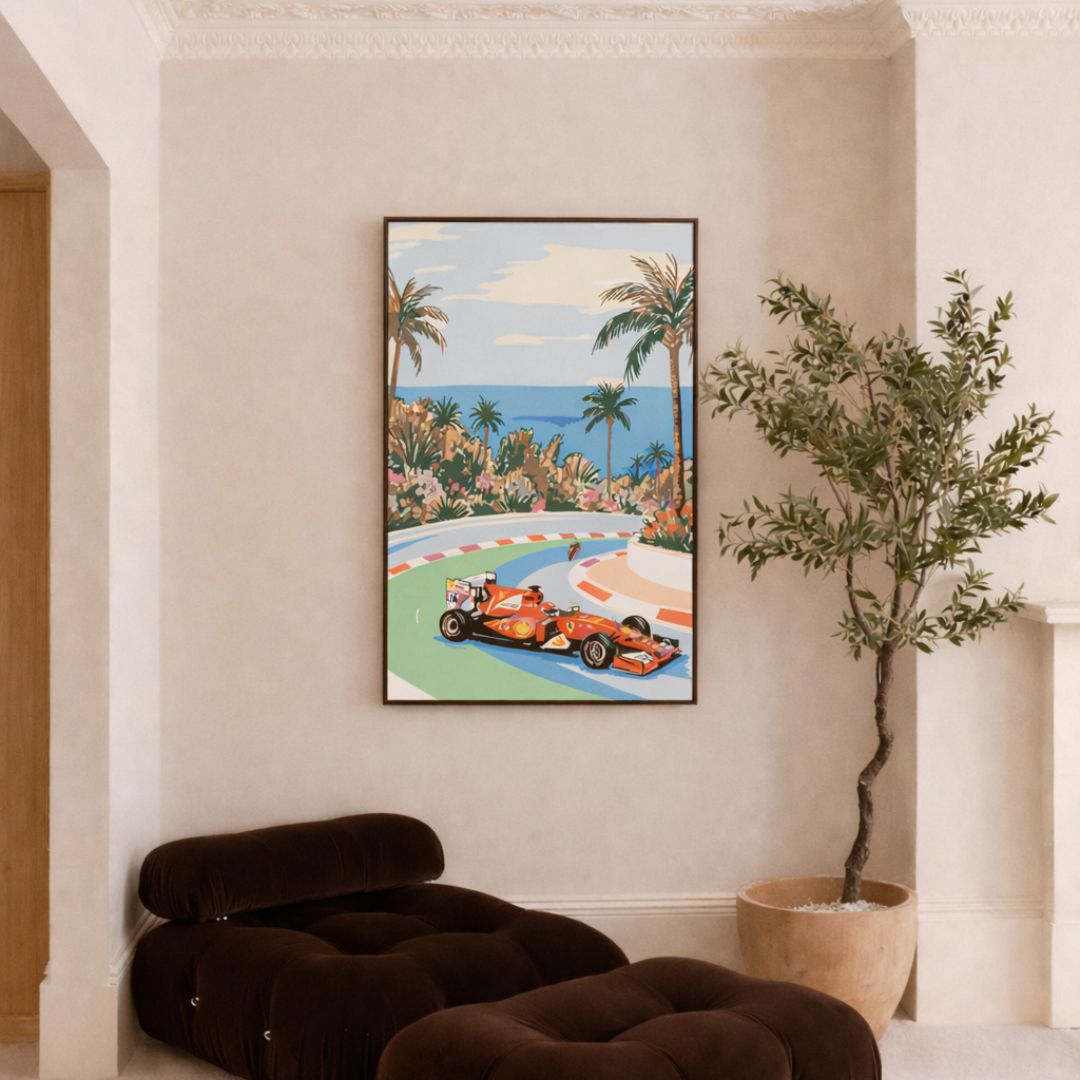 Coastal Curve - Malen nach Zahlen