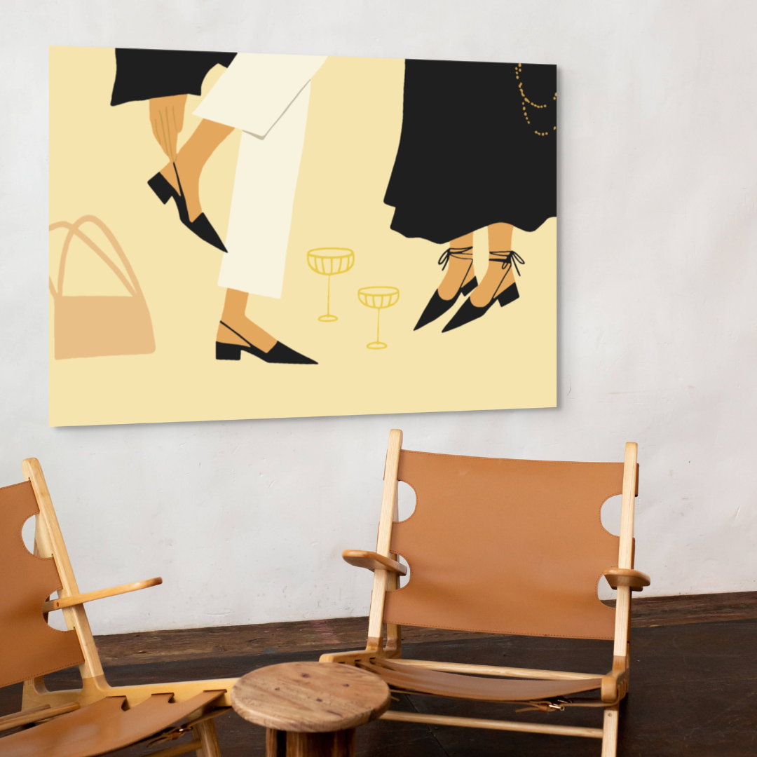 Fashion Week - Malen nach Zahlen