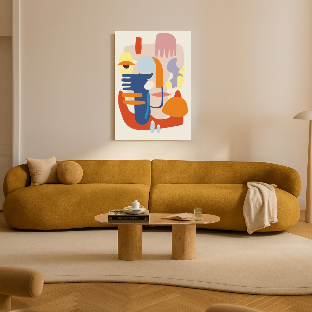 Faces - Malen nach Zahlen