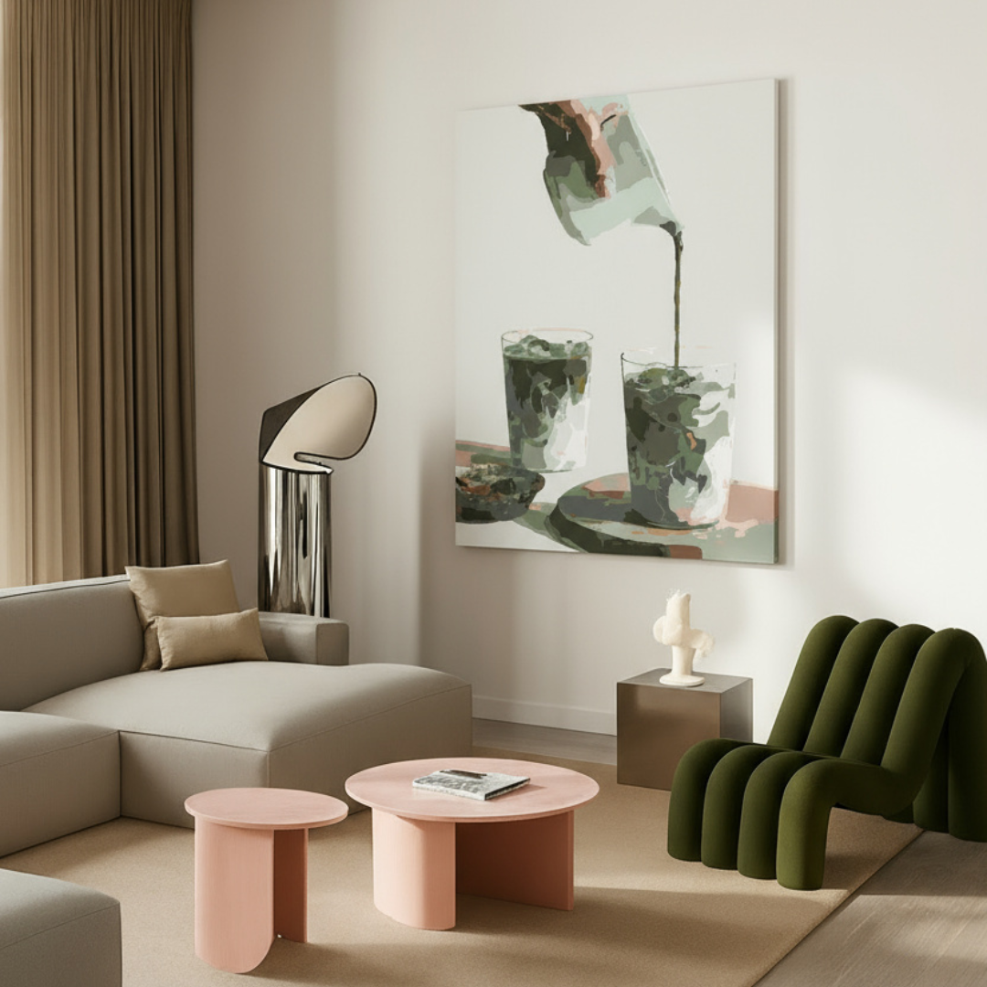 Matcha Time - Malen nach Zahlen