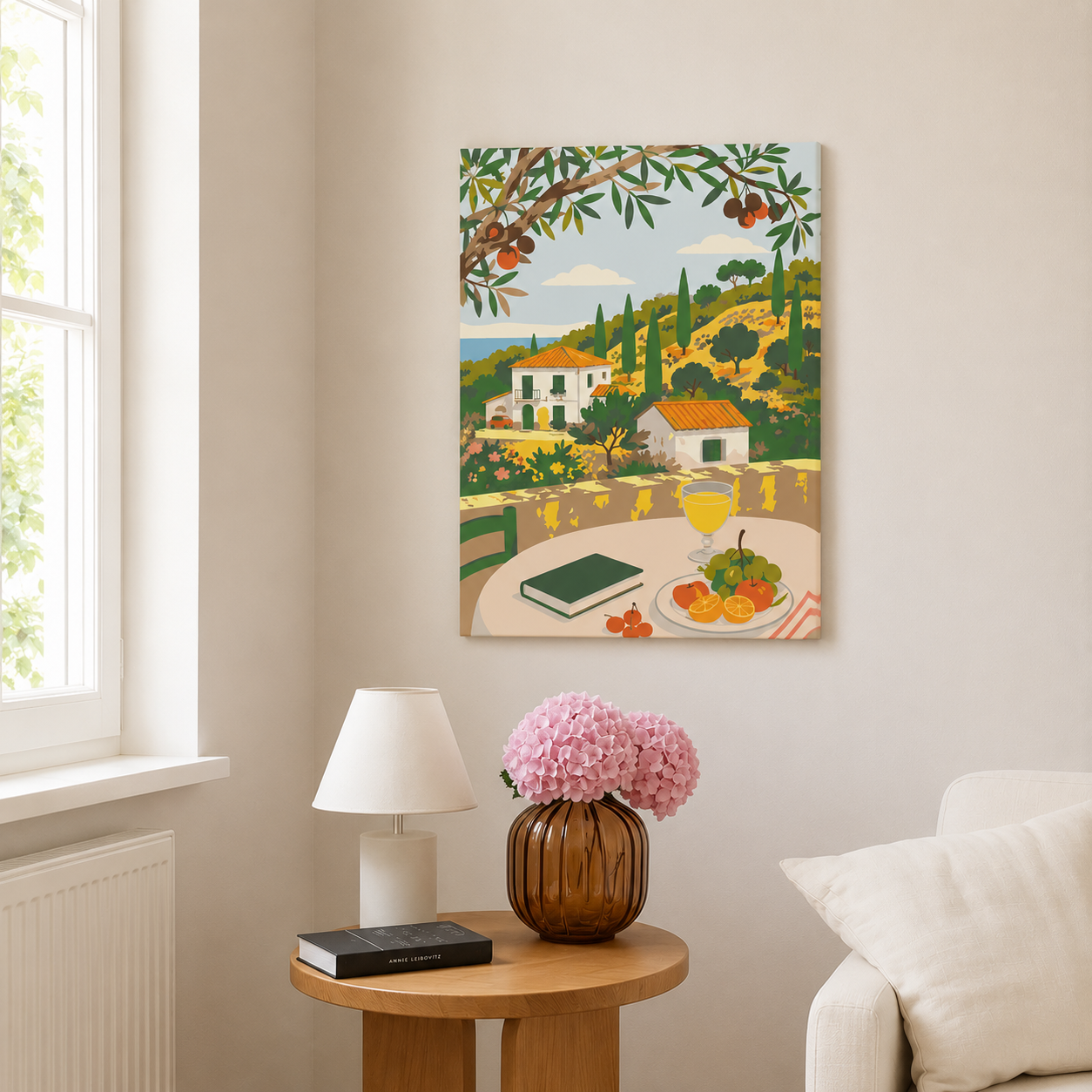 Olive Grove - Malen nach Zahlen